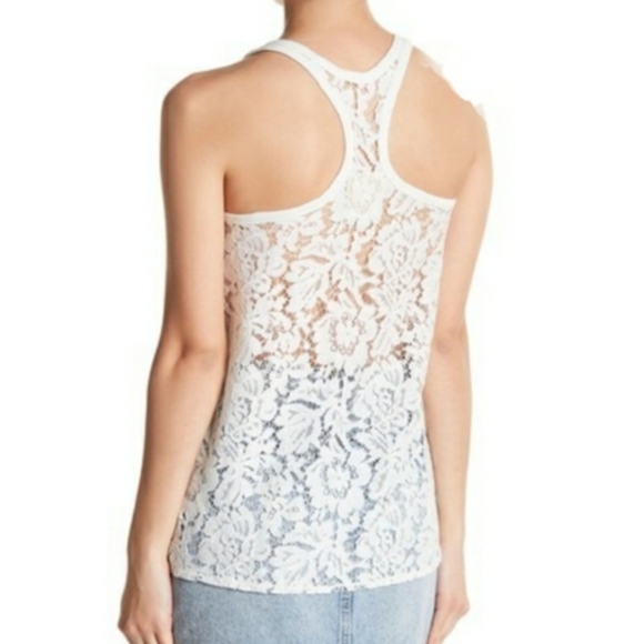 CHASER Lace Racerback Tank - Picture 7 of 11